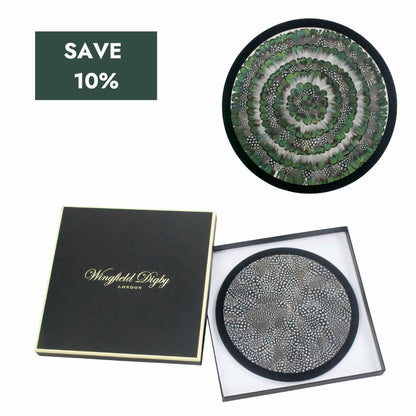 The Guinea Fowl Table Centre & Placemat Bundle (Save 10%)